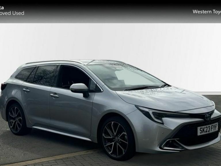 Compare Toyota Corolla 2.0 Vvt-h Excel Touring Sports Cvt Euro 6 Ss SK23FYP Silver