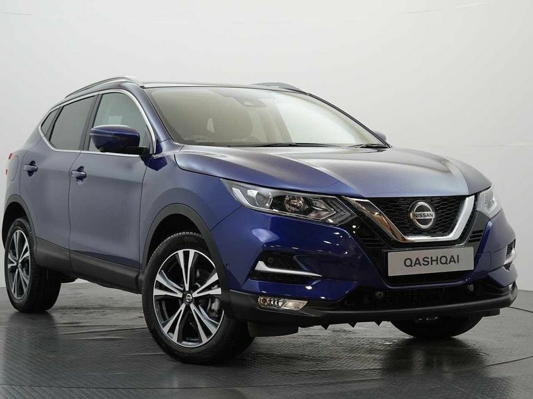 Compare Nissan Qashqai 1.3 Dig-t 157 N-connecta Dct With Nav 360 C YD21WFC Blue