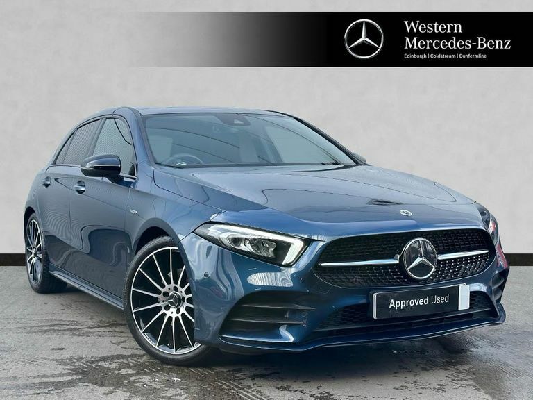 Compare Mercedes-Benz A Class A 200 Exclusive Edition SR21WFE Blue