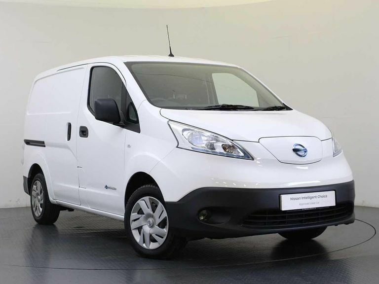 Compare Nissan e-NV200 40Kw Acenta Panel Van With Up To 124 Mile Ran SK20PFO White
