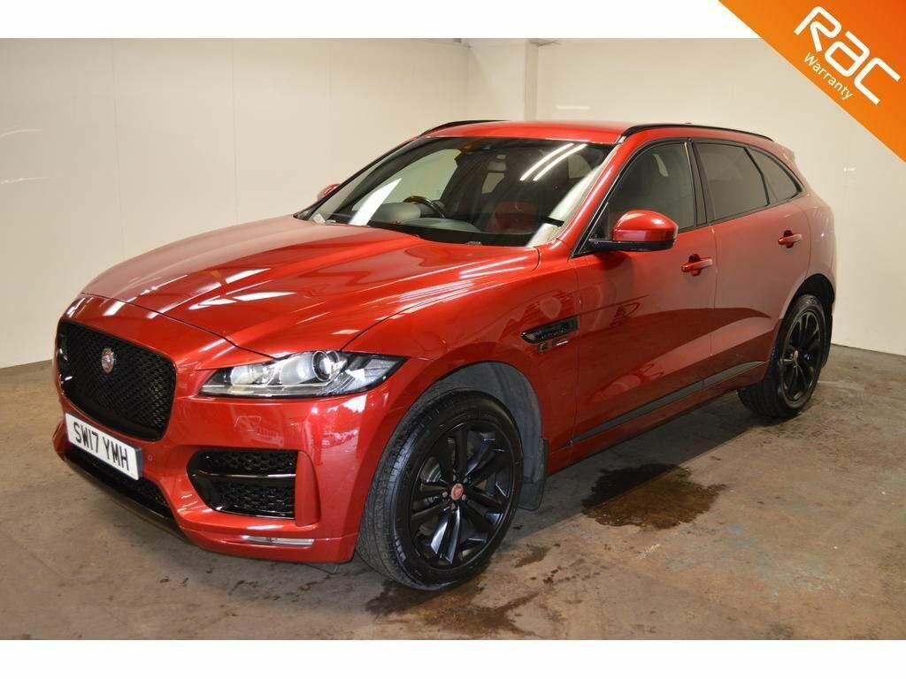Compare Jaguar F-Pace I R-sport Awd SW17YMH Red