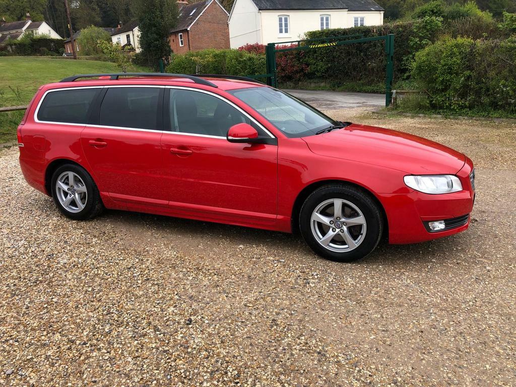 Volvo V70 1.6 D2 Business Edition Powershift Euro 5 Ss Red #1