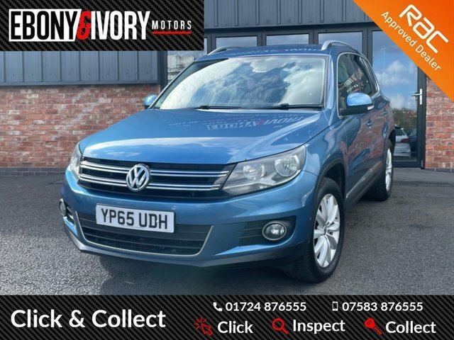 Compare Volkswagen Tiguan 2.0 Match Tdi Bluemotion Technology 4Motion 148 YP65UDH Blue