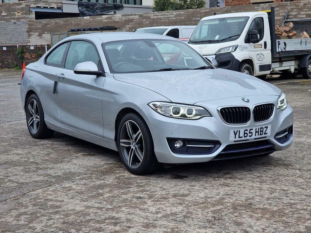 Compare BMW 2 Series 2.0 220D Sport Euro 6 Ss YL65HBZ Silver