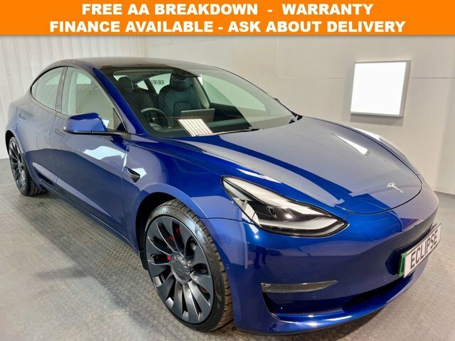 Tesla Model 3 Performance Awd 483 Bhp Blue #1