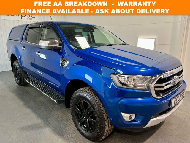 Compare Ford Ranger 2.0 Limited Ecoblue 168 Bhp LS70WWH Blue