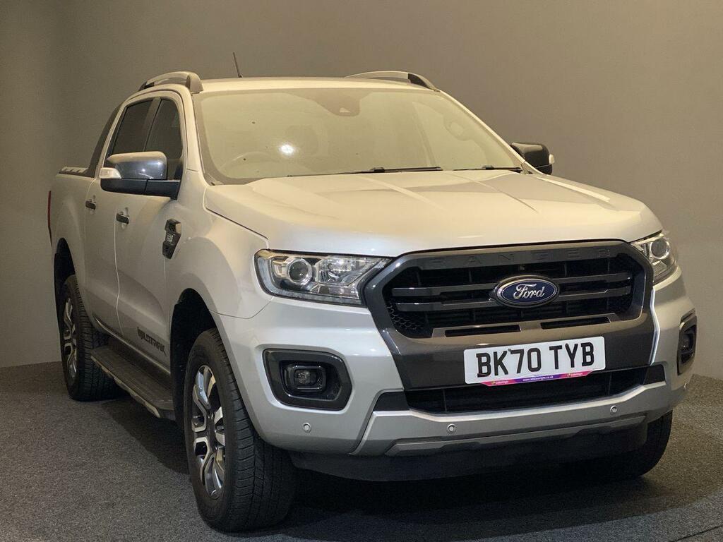 Compare Ford Ranger 3.2 Tdci Ecoblue 200 Bhp Wildtrack 4Wd Vq BK70TYB Silver