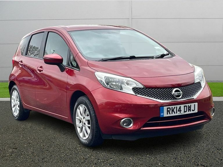 Compare Nissan Note Acenta RK14DWJ Red