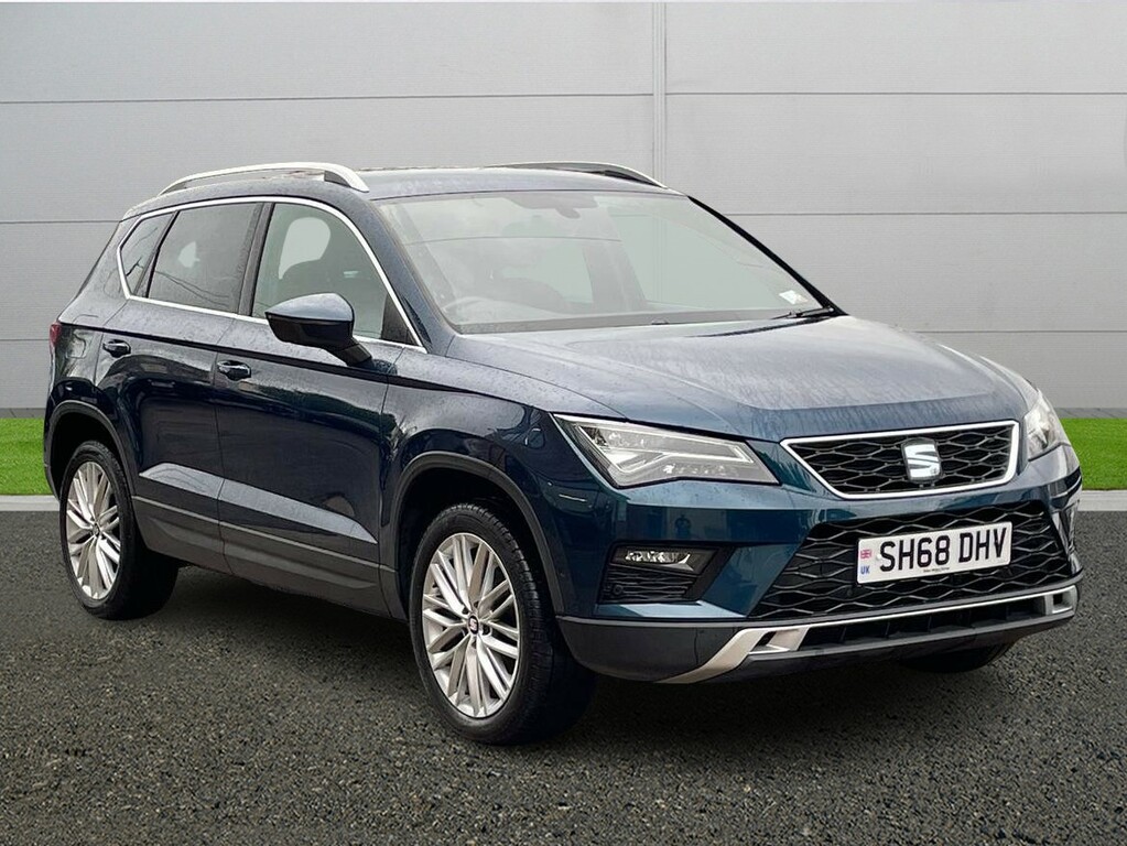 Compare Seat Ateca Xcellence SH68DHV Blue