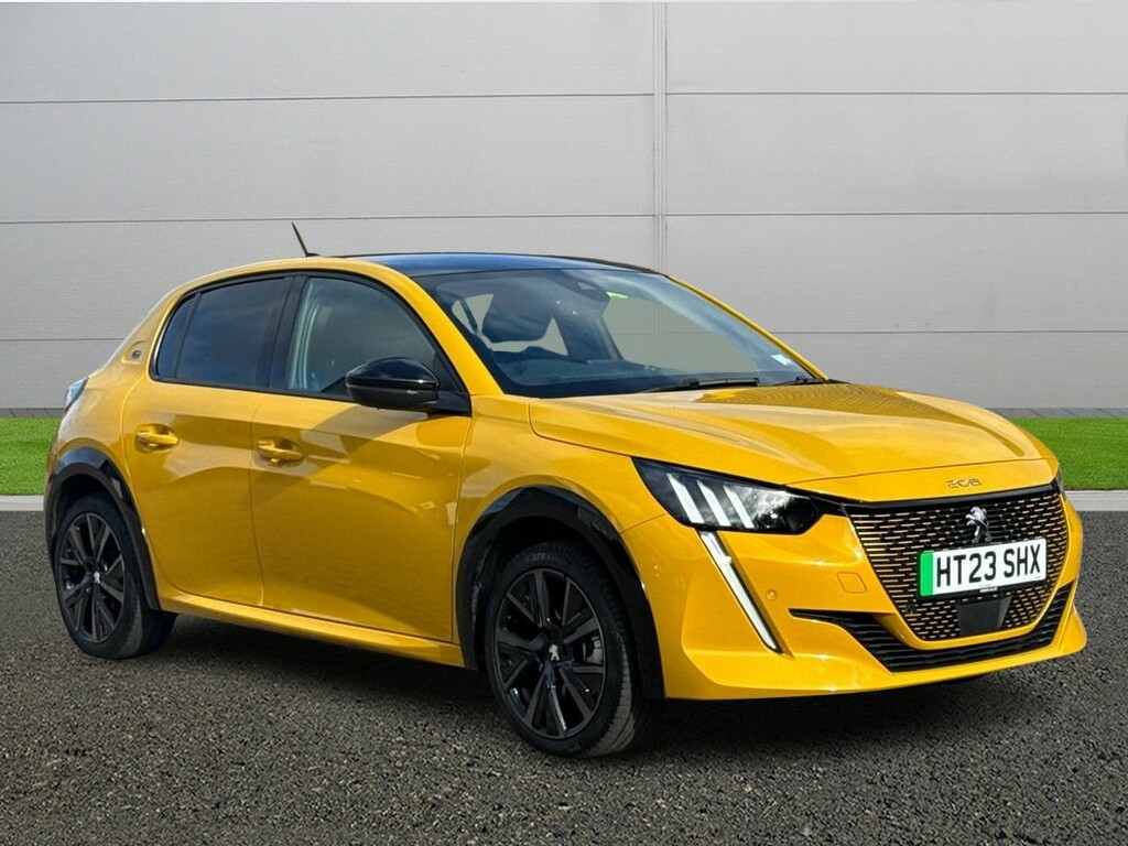 Compare Peugeot 208 Gt HT23SHX Yellow