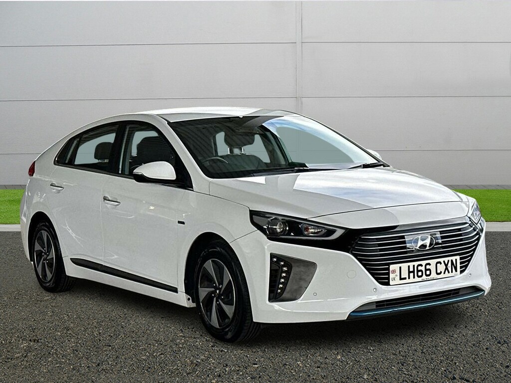 Compare Hyundai Ioniq Premium Se LH66CXN White