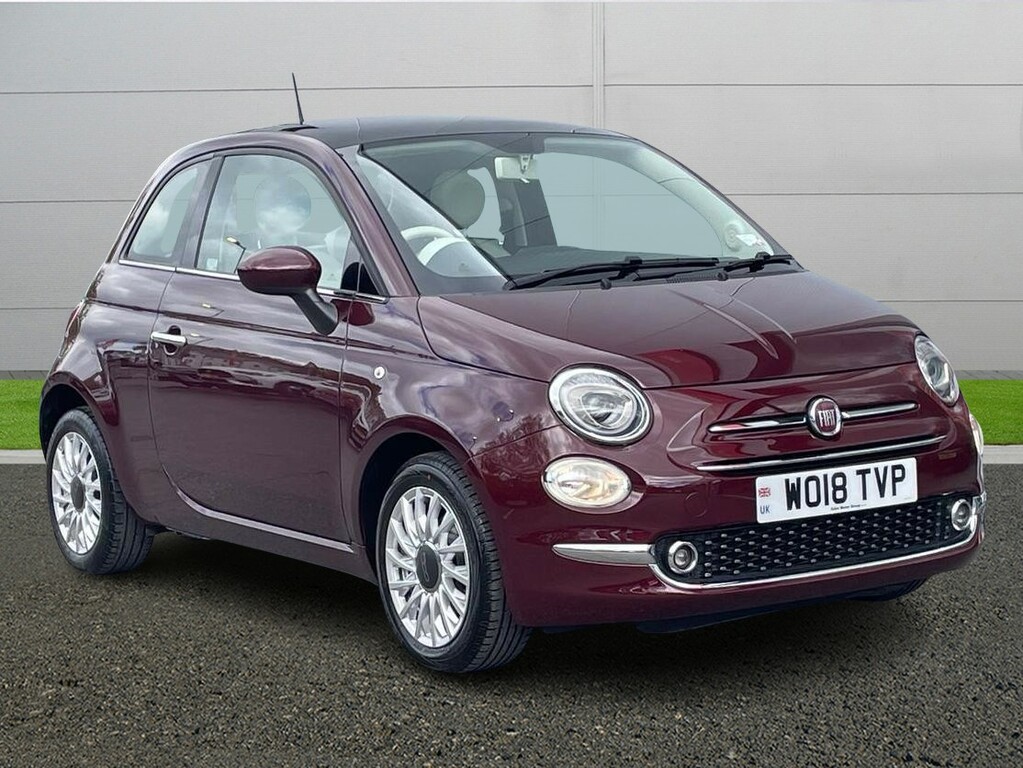 Compare Fiat 500 Lounge WO18TVP Red
