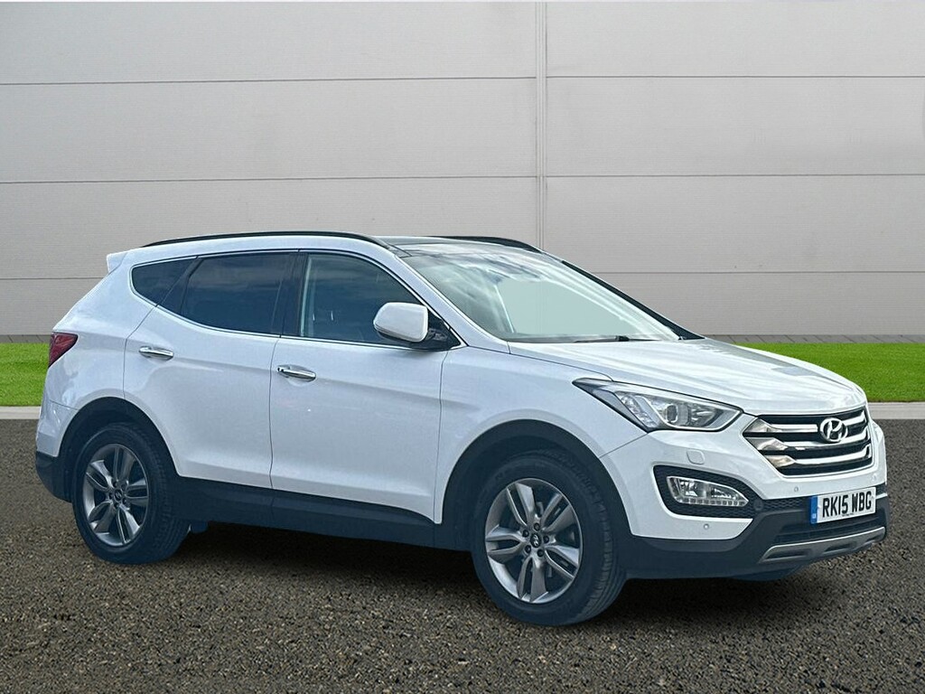 Hyundai Santa Fe Premium Se White #1