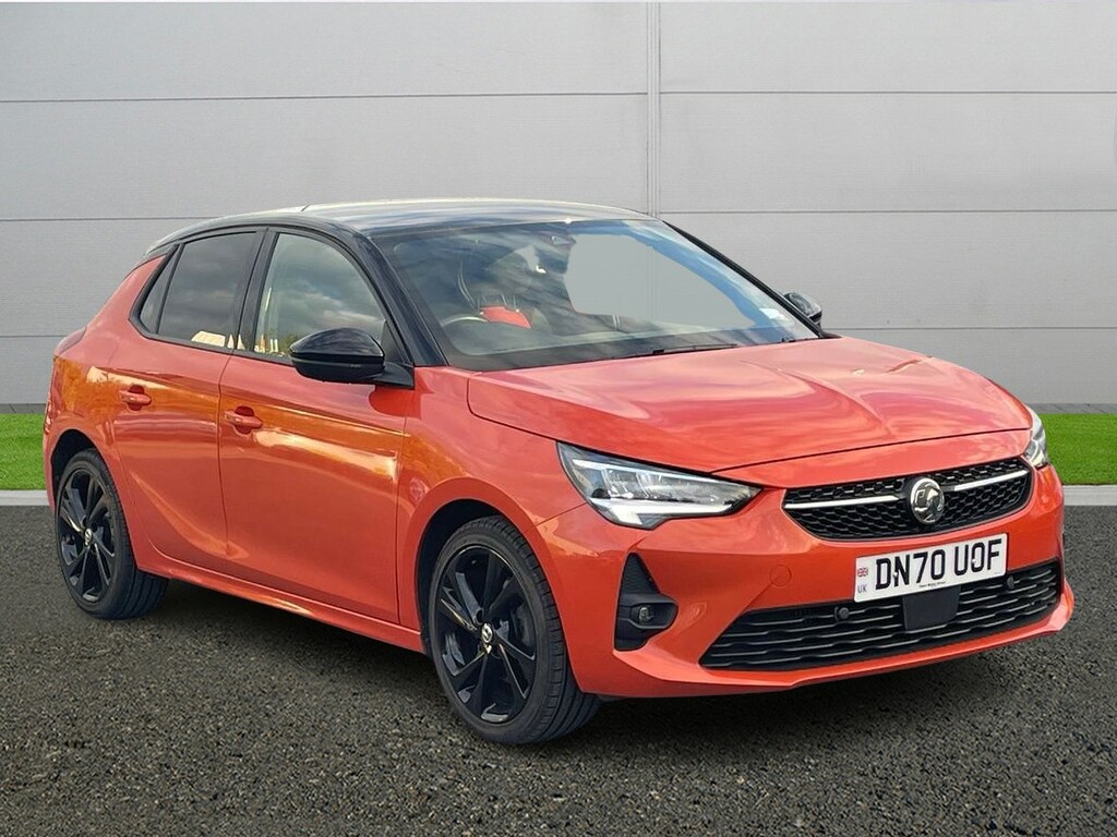 Compare Vauxhall Corsa Sri Premium DN70UOF Orange