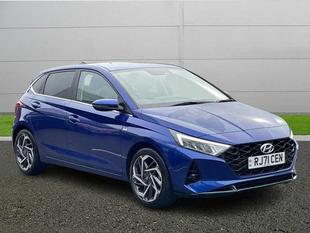 Compare Hyundai I20 I20 Premium Mhev Tgdi RJ71CEN Blue