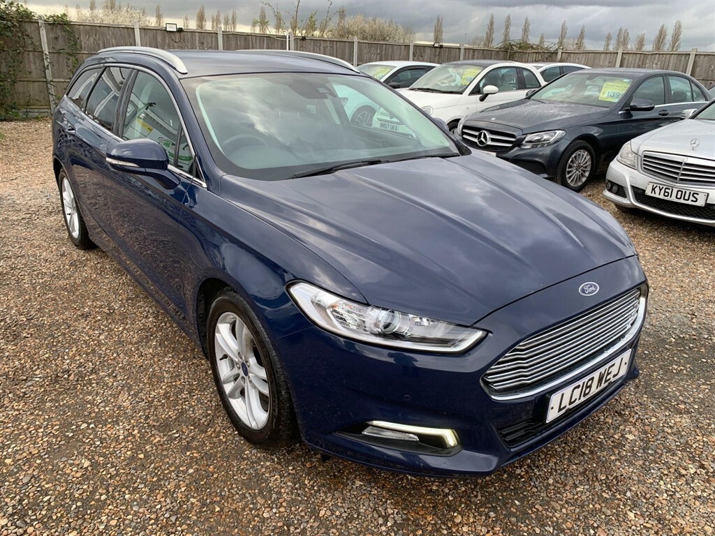 Compare Ford Mondeo 1.5T Ecoboost Zetec Euro 6 Ss LC18WEJ Blue