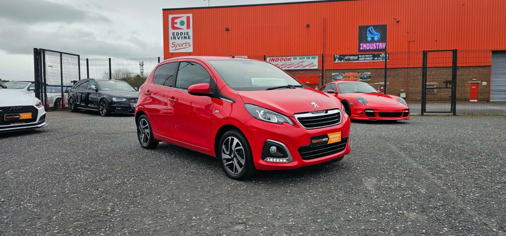 Compare Peugeot 108 Allure BSZ5651 Red