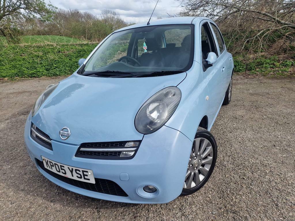 Compare Nissan Micra 1.2 Sport KP05YSE Blue