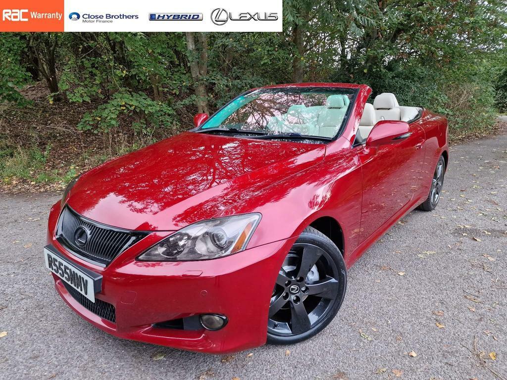 Compare Lexus IS 2.5 V6 Se-l Euro 5 R555NMV Red