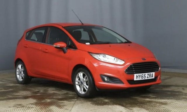 Compare Ford Fiesta 1.2 Zetec 81 Bhp HY65ZRA Red