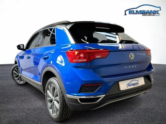 Compare Volkswagen T-Roc 1.0 Design Tsi 114 Bhp SA18XOH Blue