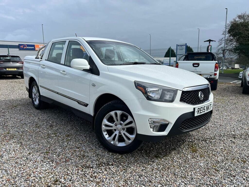 Compare SsangYong Korando Sports Pickup 2.0D Ex Double Cab Pickup 4Wd Euro 5 4 RE15NKT White