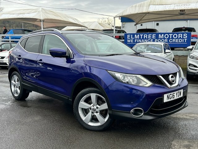 Compare Nissan Qashqai 1.5 Turbo Dci, N-connecta, 5Dr, Suv, 2 NG16YDW Blue
