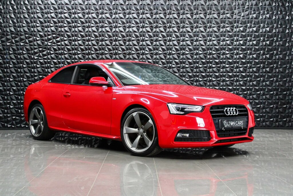 Compare Audi A5 2.0 Tdi Black Edition Euro 5 Ss YY63YXP Red