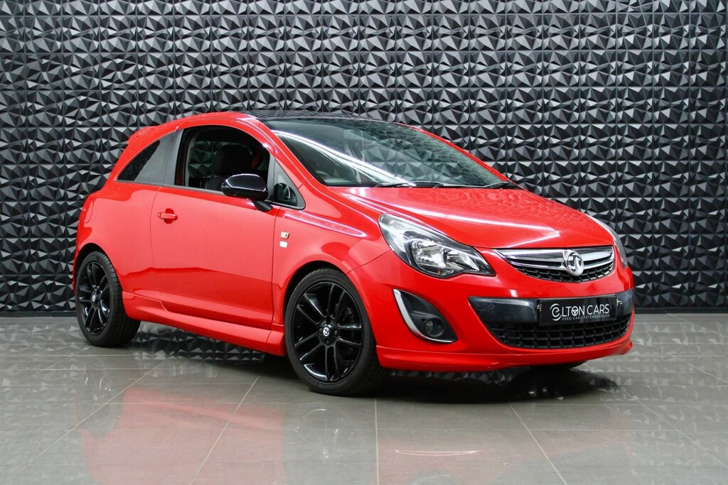 Compare Vauxhall Corsa 1.2 16V Limited Edition Euro 5 YF64FLB Red