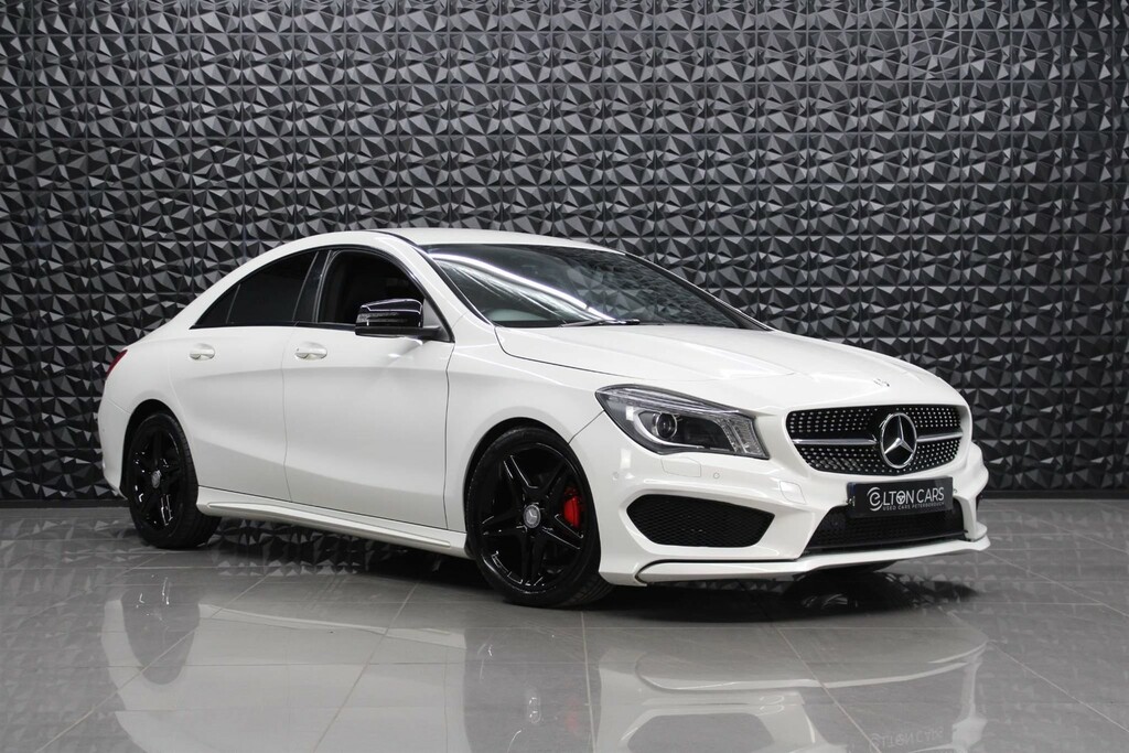 Compare Mercedes-Benz CLA Class 1.6 Amg Sport Coupe 7G-dct Euro 6 Ss EX65HPP White