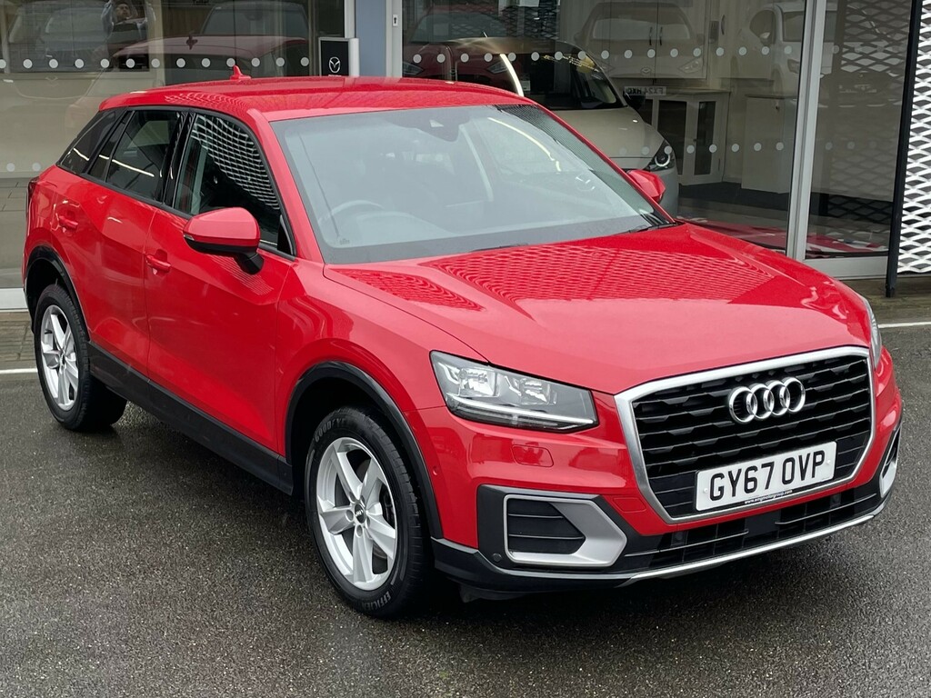 Compare Audi Q2 Tfsi Sport GY67OVP Red