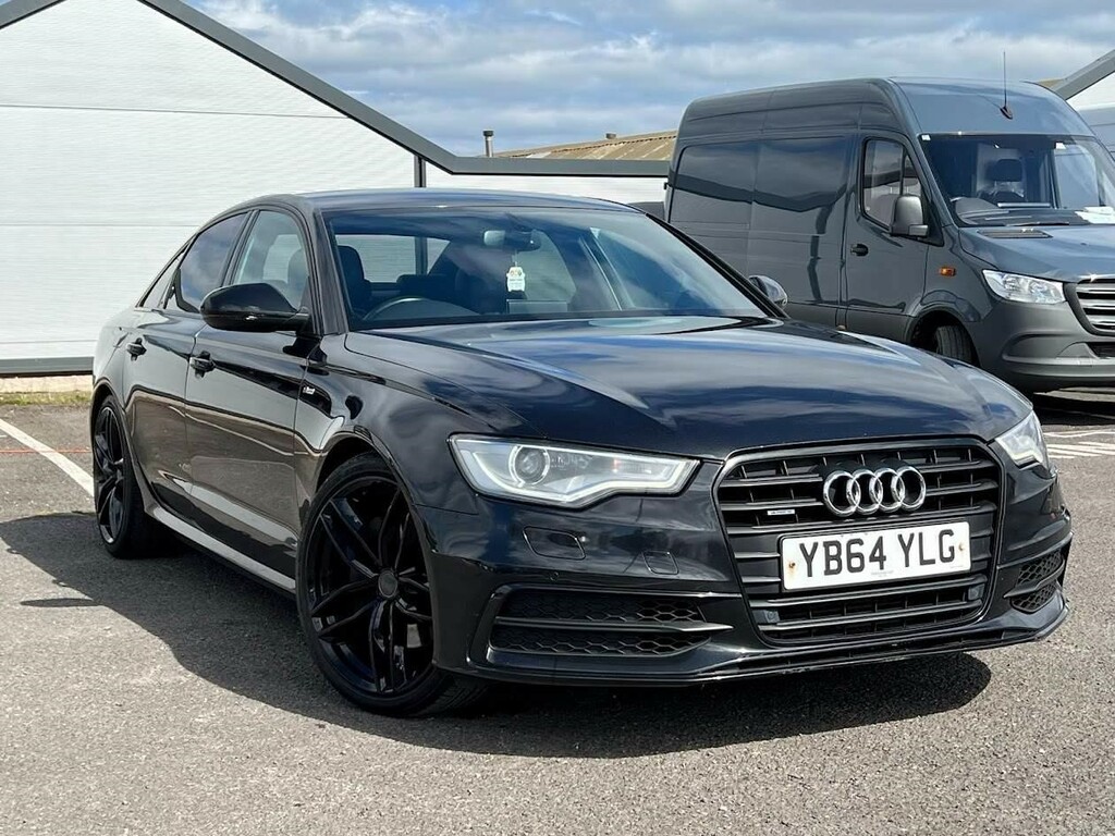 Compare Audi A6 Saloon Black Edition YB64YLG Black