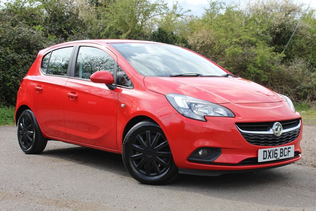 Compare Vauxhall Corsa Hatchback DX16BCF Red