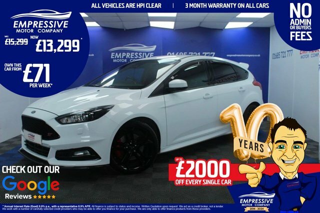 Compare Ford Focus 2.0 St-3 Tdci 183 Bhp ST67FRD White