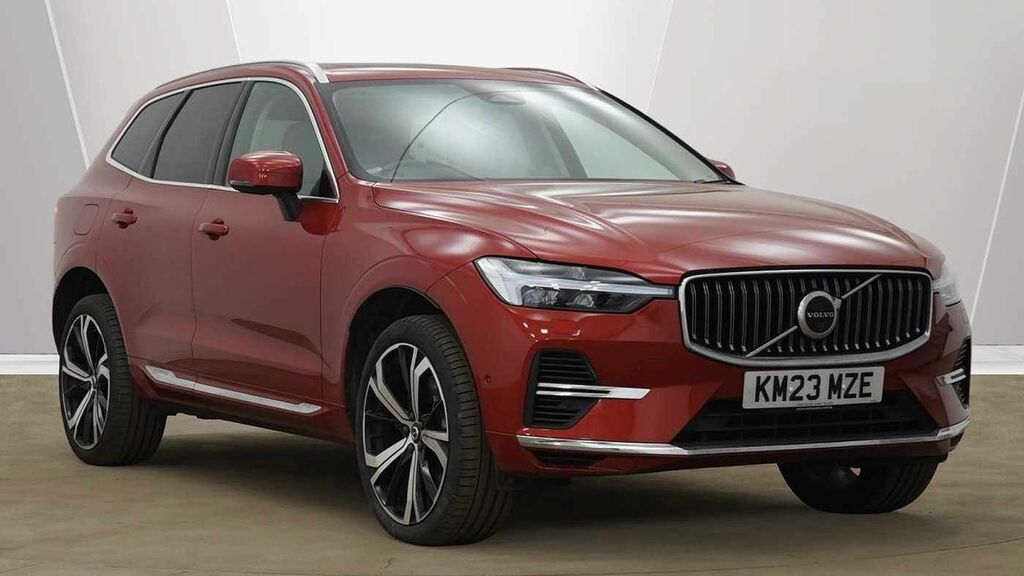 Compare Volvo XC60 Recharge Ultimate, T8 Awd Plug-in Hybrid, KM23MZE Red