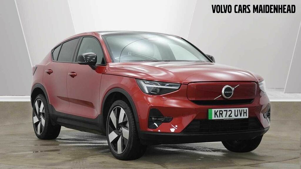 Compare Volvo C40 C40 Ultimate Recharge Twin Ev Awd KR72UVH Red