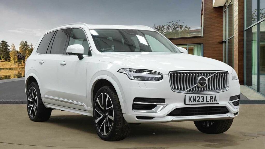 Compare Volvo XC90 Recharge Ultimate, T8 Awd Plug-in Hybrid, KM23LRA White