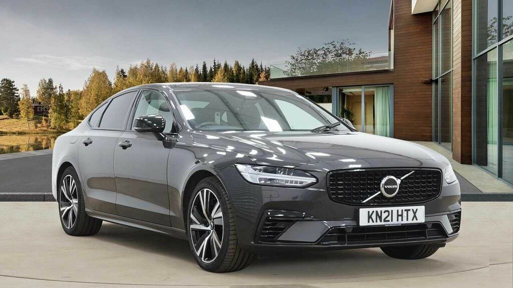 Compare Volvo S90 Recharge R-design, T8 Awd Plug-in Hybrid Climate KN21HTX Grey