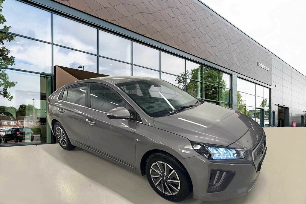Compare Hyundai Ioniq E 100Kw Premium Hatch BK21NNW Grey