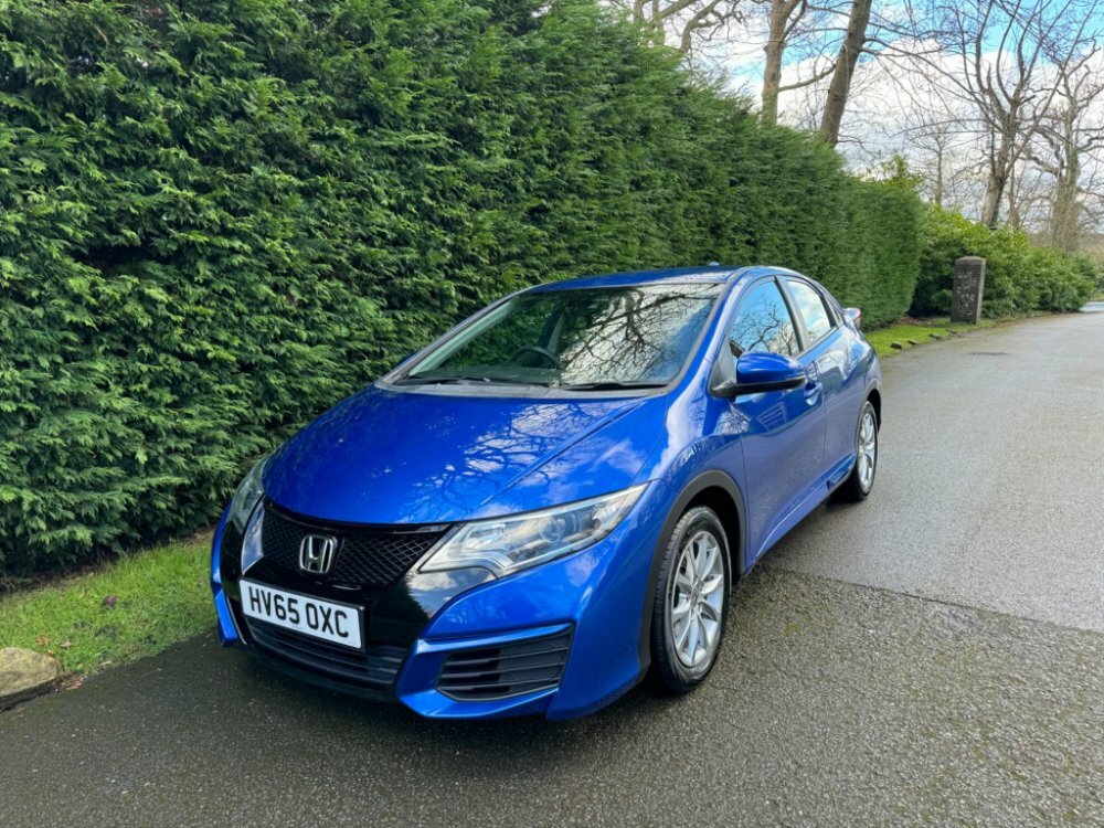 Honda Civic 1.6 I-dtec S Euro 6 Ss Blue #1