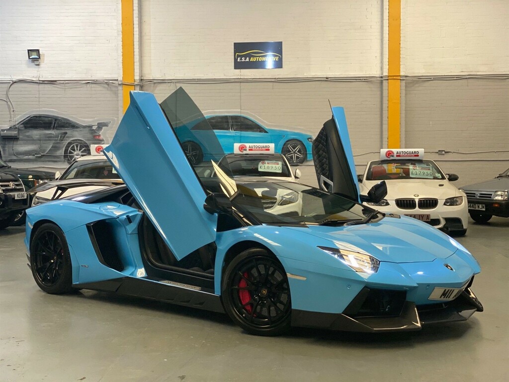 Lamborghini Aventador 6.5 V12 Lp 700-4 Isr 4Wd Eu5 Blue #1