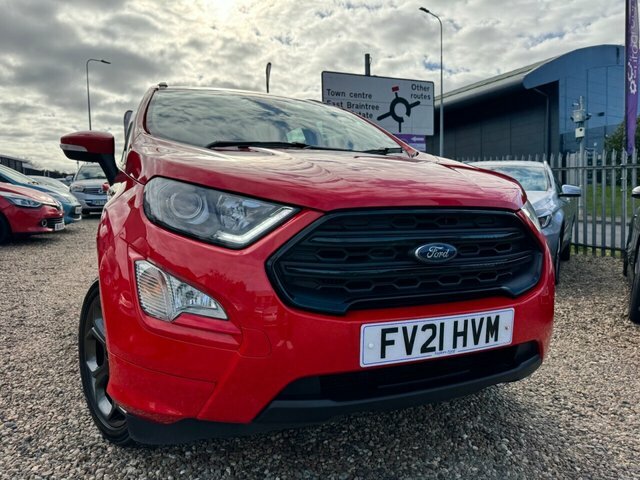 Ford Ecosport 1.0 St-line 124 Bhp Red #1