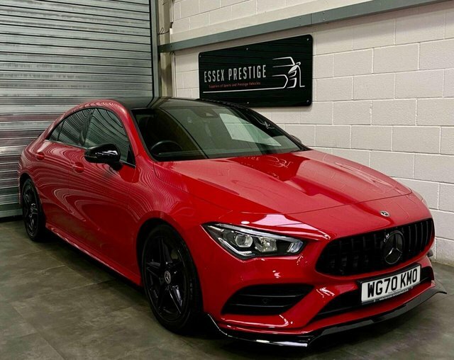 Compare Mercedes-Benz 200 Cla Amg Line WG70KMO Red