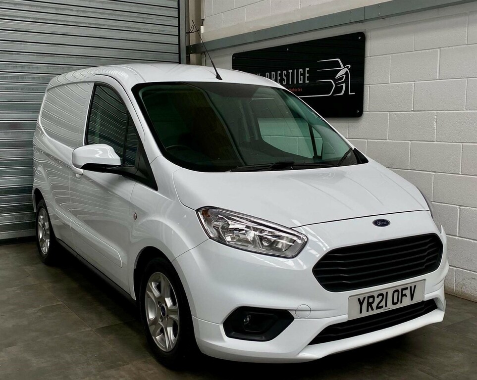 Compare Ford Transit Courier Limited YR21OFV White