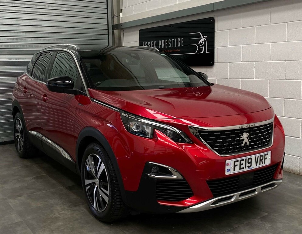 Compare Peugeot 3008 Bluehdi Ss Gt Line FE19VRF Red