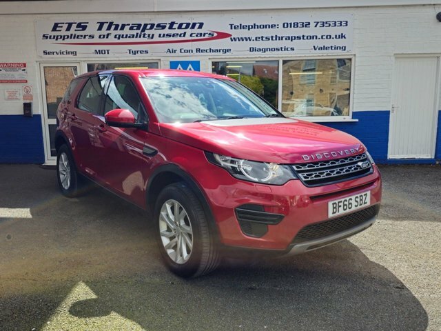 Compare Land Rover Discovery 2.0 Td4 Se 180 Bhp S17AXM Red