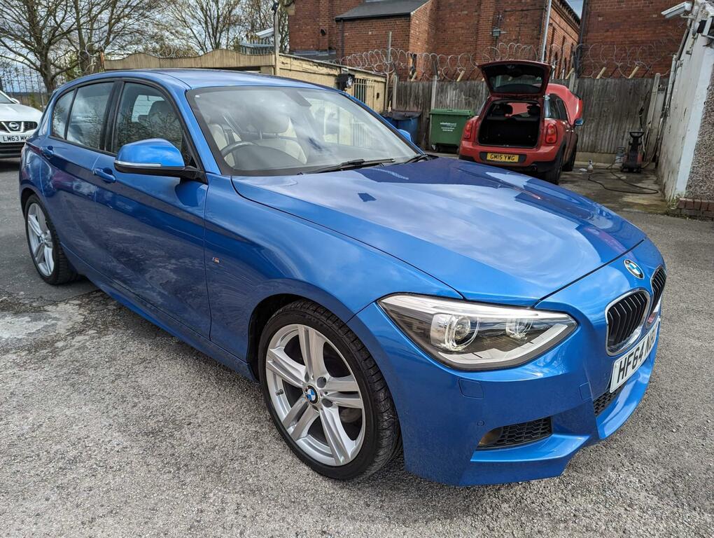 Compare BMW 1 Series 1.6 118I M Sport Euro 6 Ss HF64NBG Blue