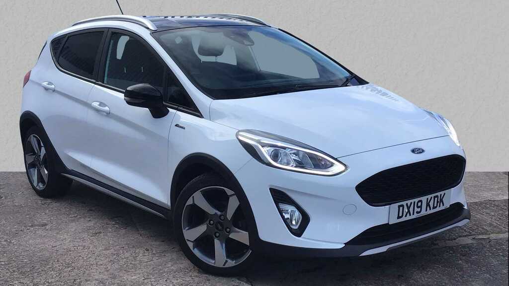 Compare Ford Fiesta 1.0 Ecoboost Active 1 DX19KDK White