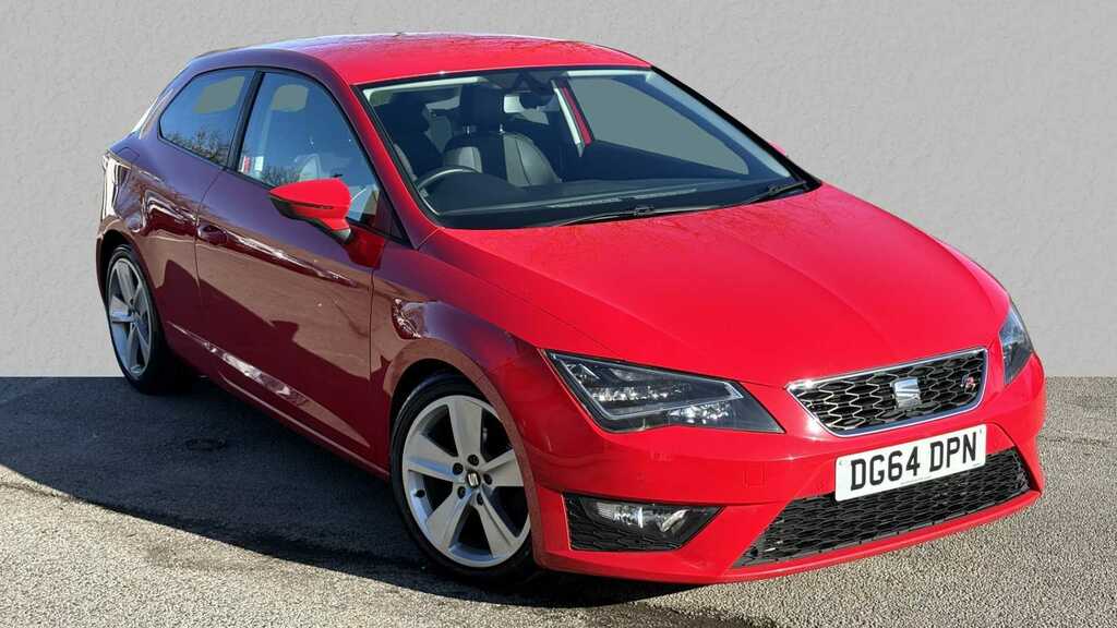 Compare Seat Leon Tdi Fr Technology DG64DPN Red