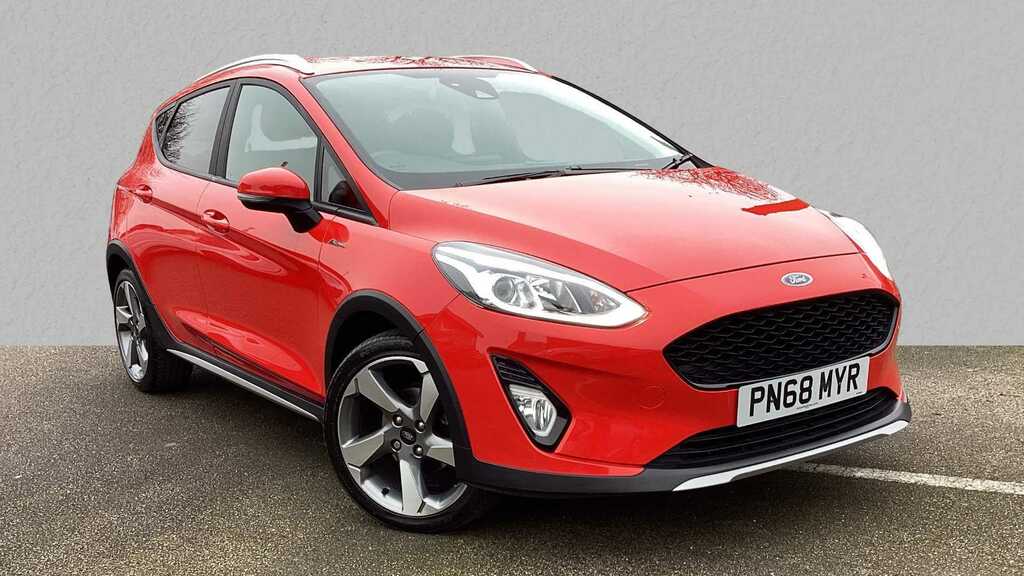 Compare Ford Fiesta 1.0 Ecoboost 140 Active X PN68MYR Red